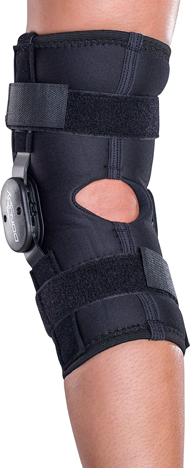 DJO Deluxe Hinged Knee Sleeve Open Patella