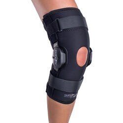 DJO Global DJO Deluxe Hinged Knee Sleeve Open Patella