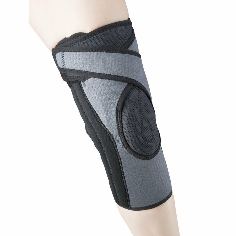 OTC Neoprene Knee Support - Open Patella, Blue, Small 