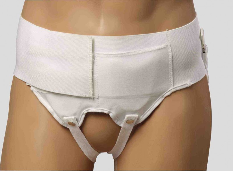 OTC - Airway Surgical OTC Bilateral Hernia Support White