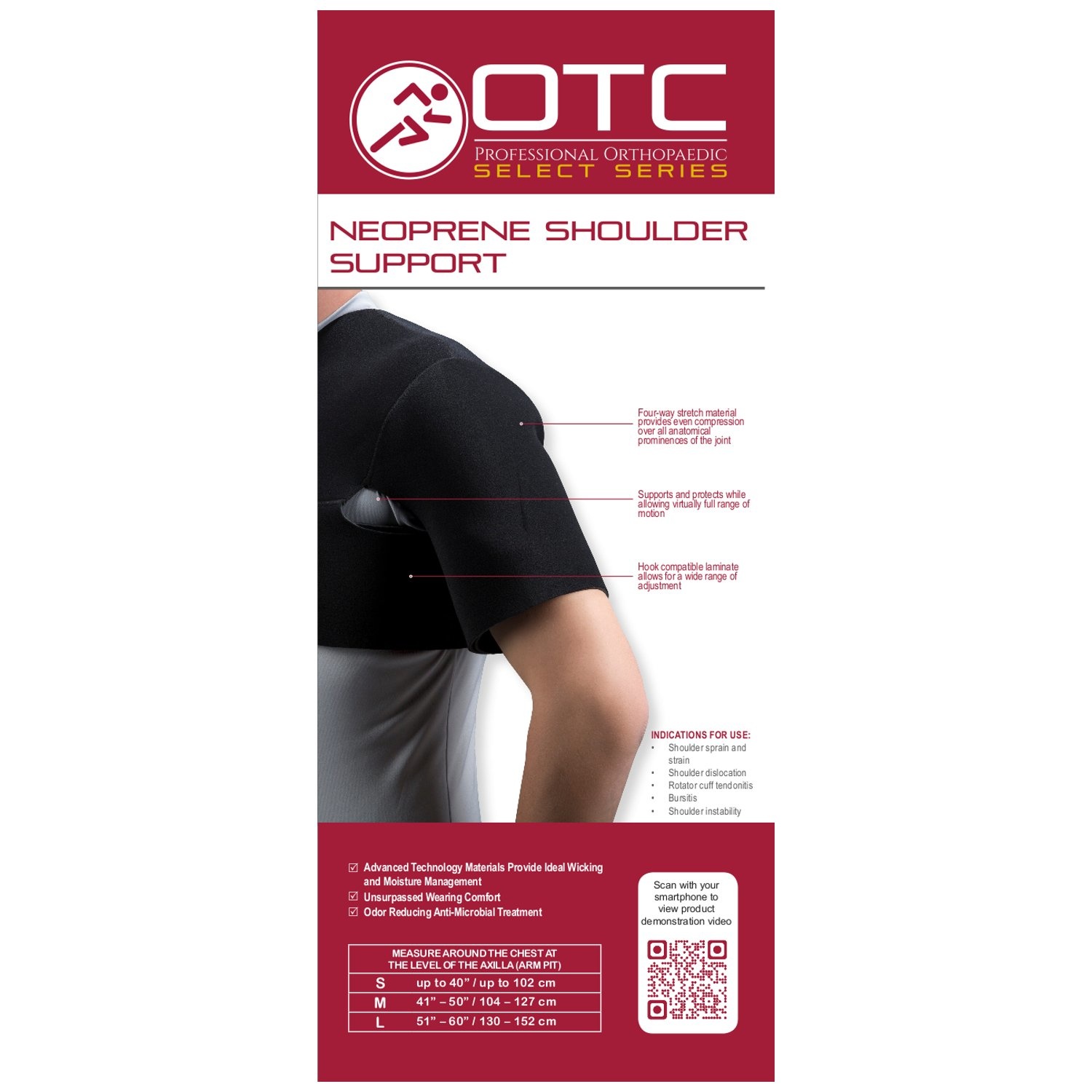 OTC Neoprene Shoulder Support