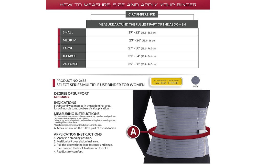 OTC Multiple Use Elastic Binder for Women