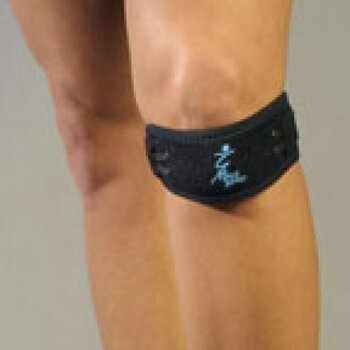 Airway Surgical OTC Knee Support With Compression Gel Insert Charcoal