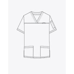 MOBB The Rosey Scrub Shirt 3 Pockets