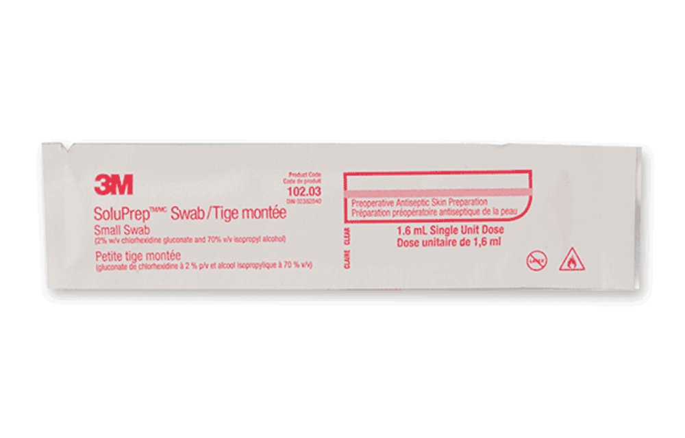 3M™ SoluPrep™ Swab 1.6mL Single