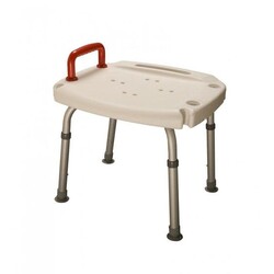 PARSN-Parsons Shower Seat w/Out Back 250lbs Red Handle