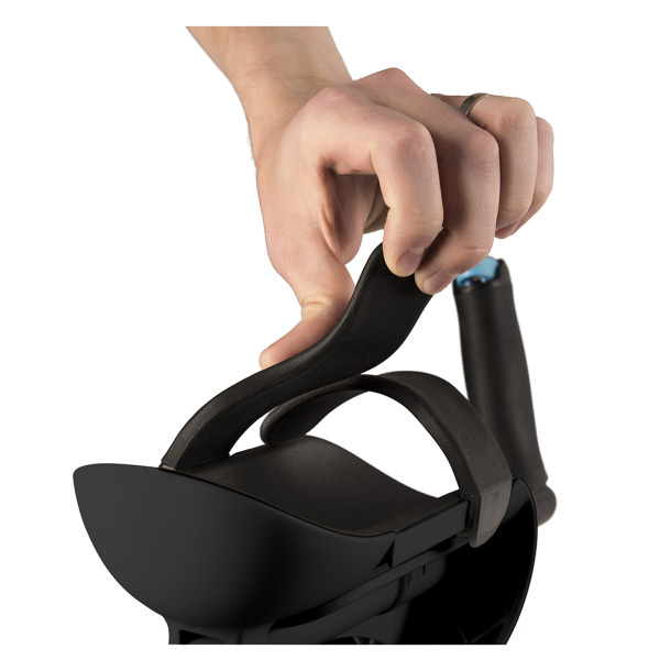 MD-Mobility Design Mobility Designed Forearm Comfort Gutter Crutch - Pair - Height (4' 11"- 6' 8") 300lbs - Black