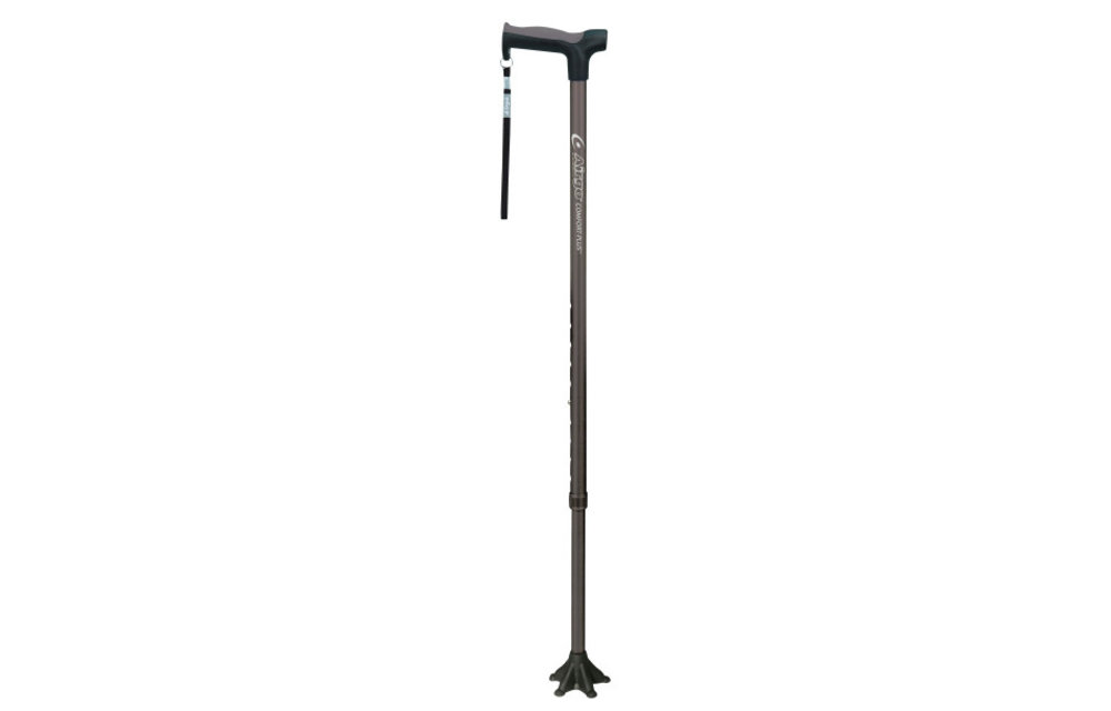 Airgo Comfort-Plus Aluminum Cane w/Claw Tip Derby Handle