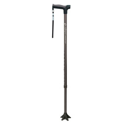 Airgo Airgo Comfort-Plus Aluminum Cane w/Claw Tip Derby Handle