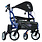 Airgo Airgo Fusion  2 IN 1 F20 Side-Folding Rollator & Transport Chair