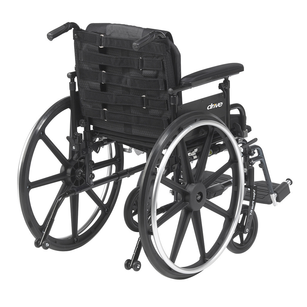 Adjustable Tension Back Cushion Fits Wheelchairs 16-21"