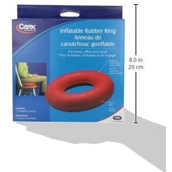 Carex Carex Inflatable Ring Heavy Duty Gauge Rubber