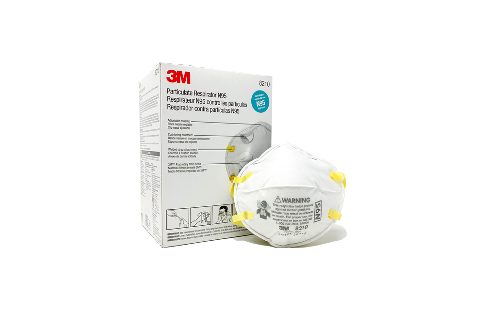 3M N95 Particulate Respirator 20/bx 8210