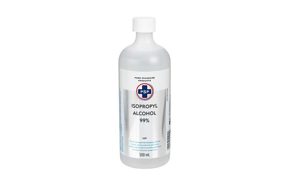 99% Rubbing Alcohol Isopropyl & Antiseptic Cleaner 500ml