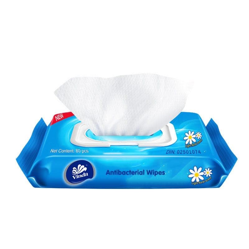 Vinda Antiseptic Sanitizing Wet Wipes 80 Pack