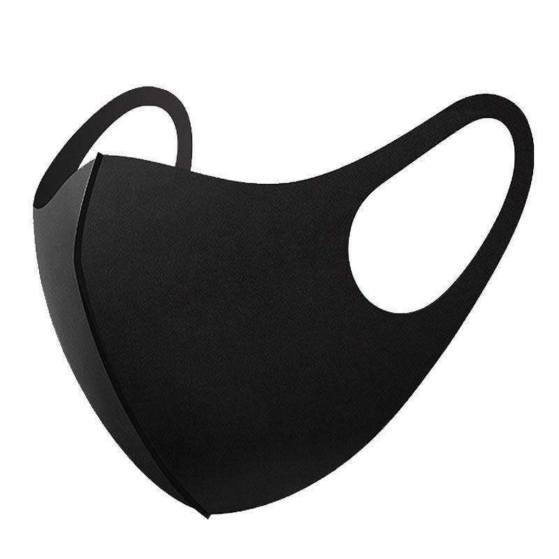CMSK-CLASSIC Reusable 1-Ply Cloth Face Mask Black