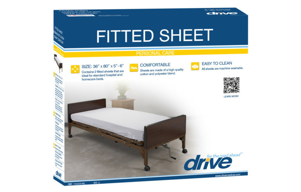 Hospitable Bed Fitted Bottom Sheet 2/bx