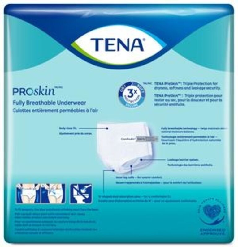 TENA-Tena Tena Extra Underwear  XLarge 12/bg 4/bx