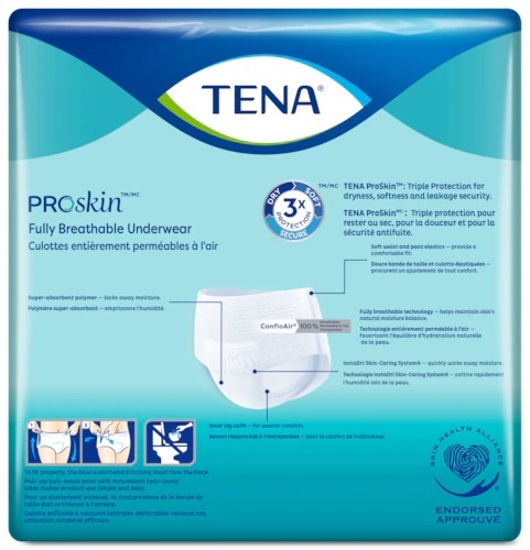 TENA-Tena Tena ProSkin Plus Underwear (XL) X-Large 56/Bx