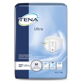 Tena Tena Stretch Ultra Brief Medium 40/bg 2/bx