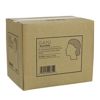 Sani Guard Sani Guard White Bouffant Cap 1000/bx