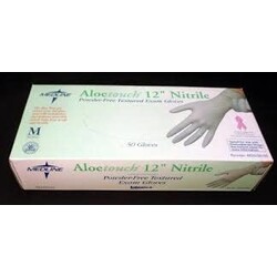 ML-MedLine Medline Aloetouch Nitrile Gloves 100/bx
