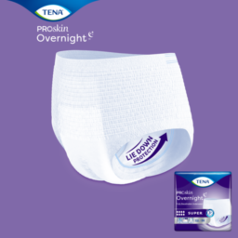 TENA-Tena Tena ProSkin Overnight Super Underwear Medium 14/bg 56/bx