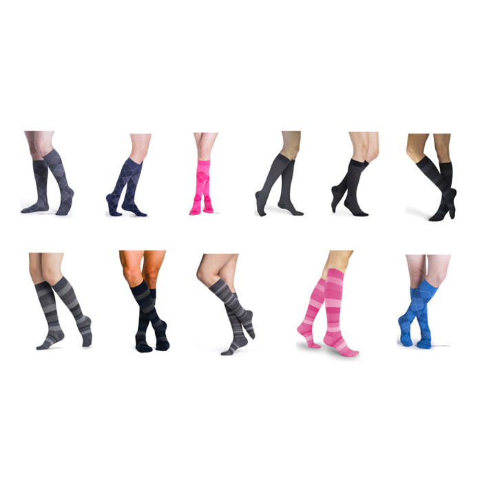 SGV-SIGVARIS Style Microfiber Patterns for Women 20-30mmHg