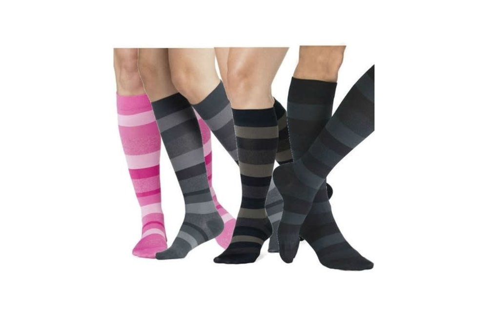 Microfiber Shades for Women Knee High 15-20mmHg