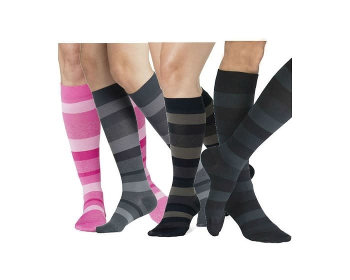 Microfiber Shades for Women Knee High 15-20mmHg