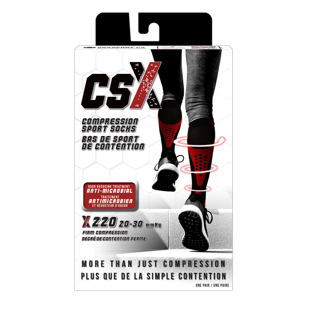 CSX Compression Sport Sock 20-30 mmHg