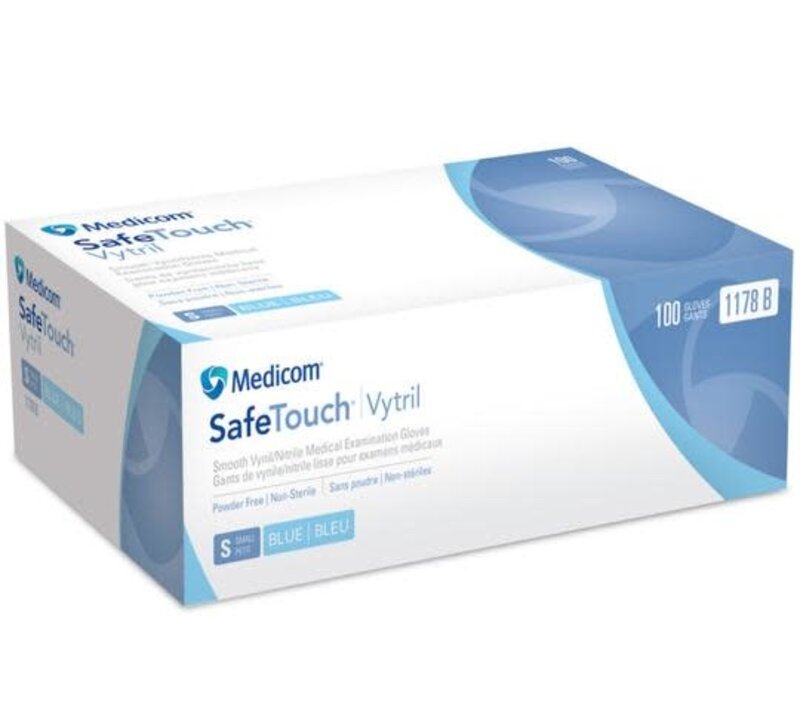 MDCM-Medicom SafeTouch Vytril Blend Disposable Gloves 100/bx