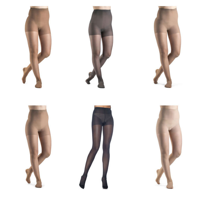 SGV-SIGVARIS Style Sheer Fashion Pantyhose for Women 15-20mmHg