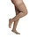 SGV-SIGVARIS Style Soft Opaque Thigh High  for Women 30-40mmHg Chai Open Toe Small Short