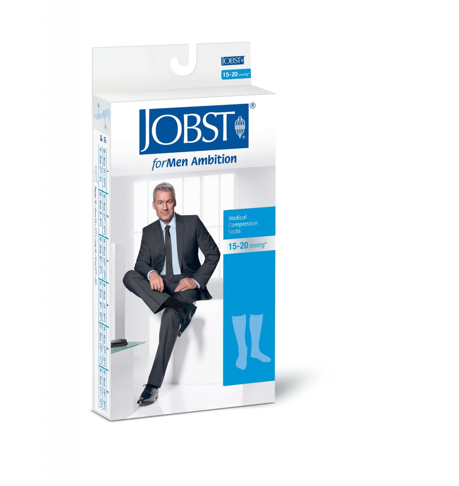 JOB-Jobst Jobst For Men Ambition 15-20 mmHg