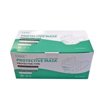 EKE-Ekke Ekke Disposable Face Mask 50/bx