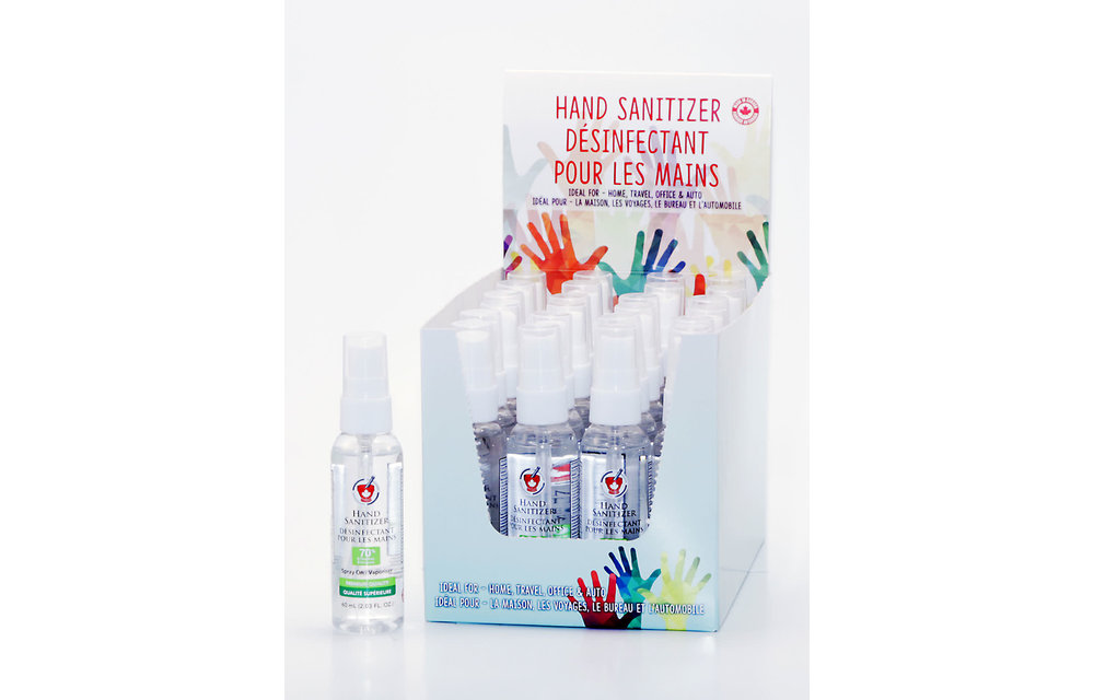 Hand Sanitizer Spray Travel Size 75% Ethanol 60ml/2.03oz
