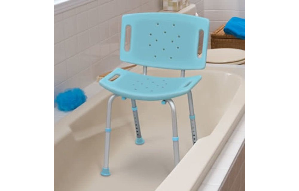 Aquasense Bath Seat w/Back 300lbs