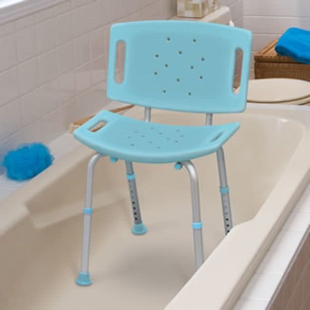 Aquasense Bath Seat w/Back 300lbs
