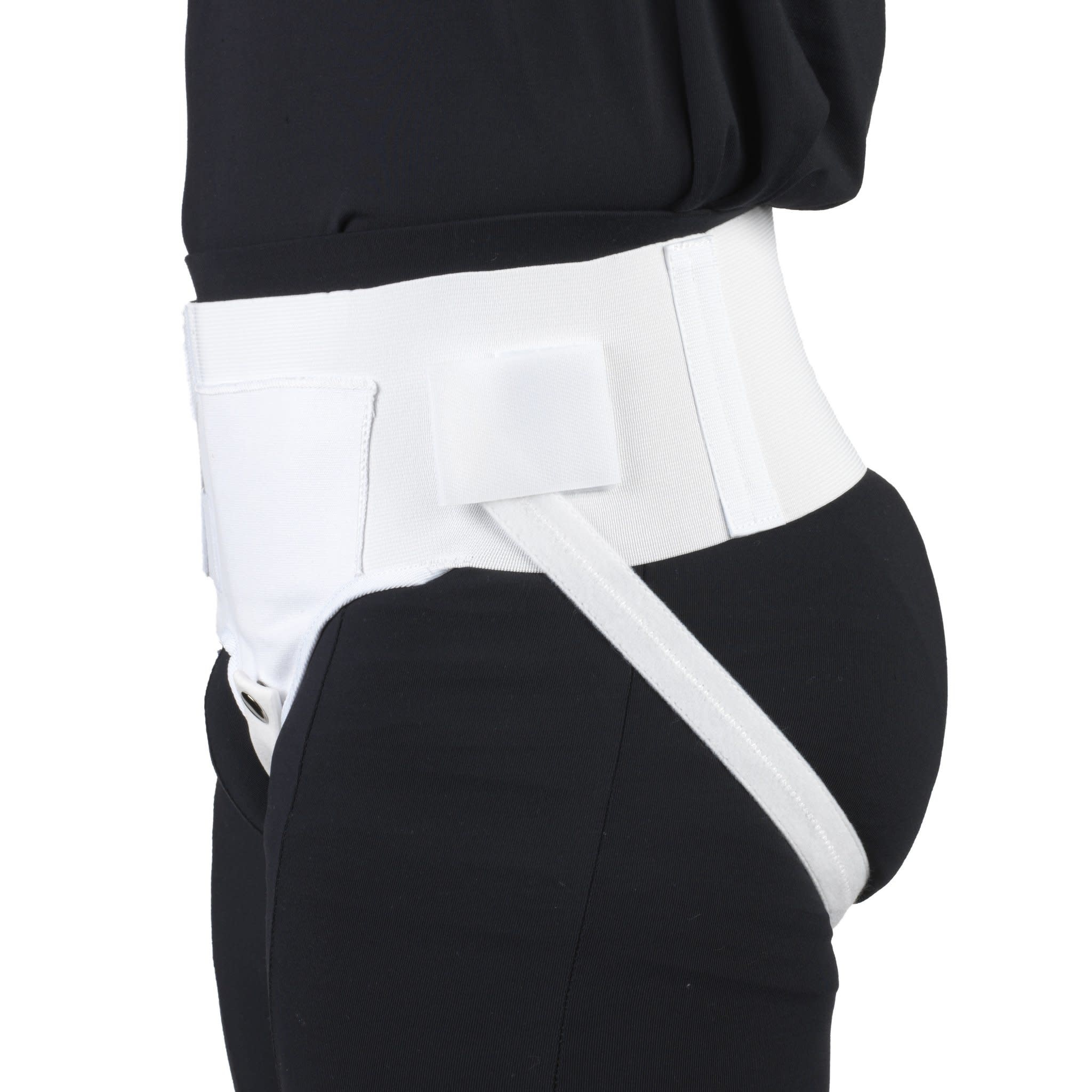 OTC - Airway Surgical OTC Bilateral Hernia Support White