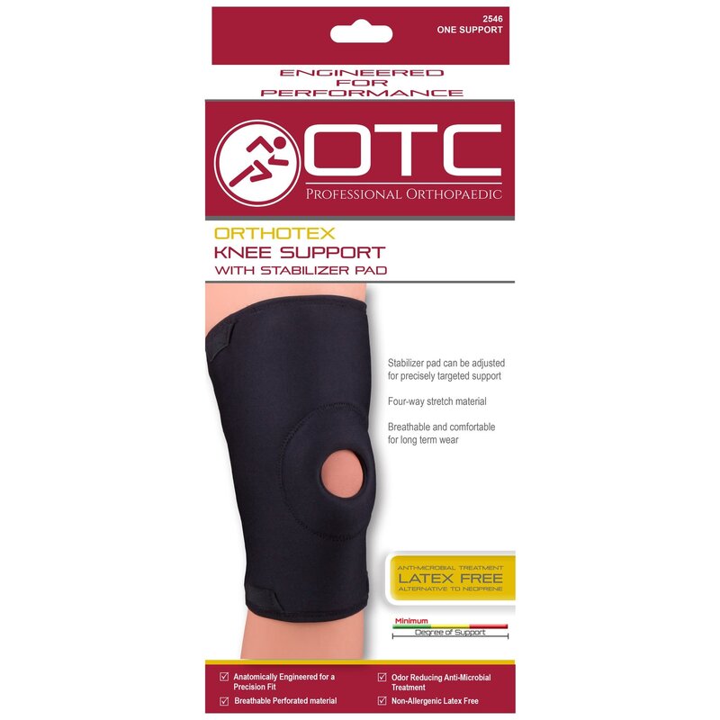 OTC - Airway Surgical OTC Orthotex Knee Support w/ Stabilizer Pad