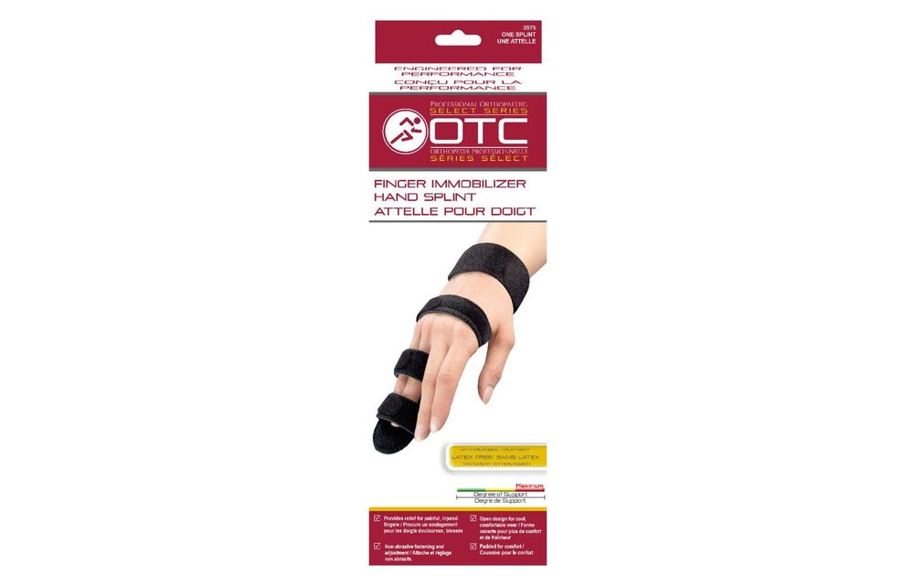 OTC Finger Immobilizer Hand Splint