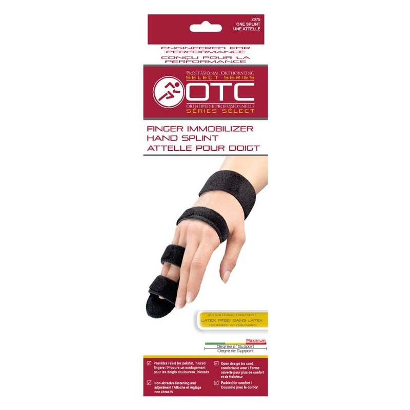 OTC - Airway Surgical OTC Finger Immobilizer Hand Splint