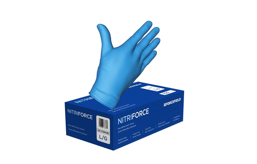 NitriForce Nitrile Gloves 100/bx