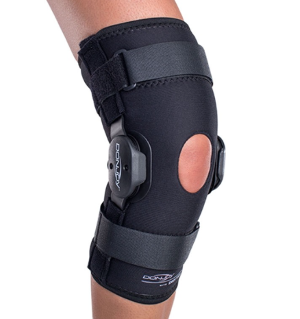 DJO Deluxe Hinged Knee Sleeve Open Patella