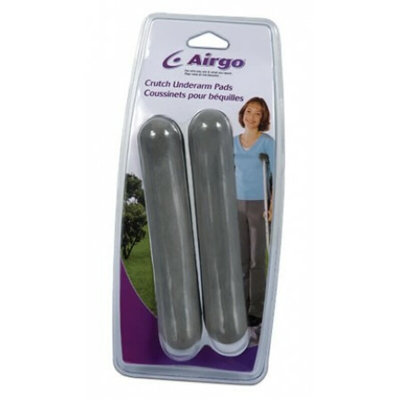 ARGO-Airgo Replacement Airgo Crutch Underarm Pads Grey