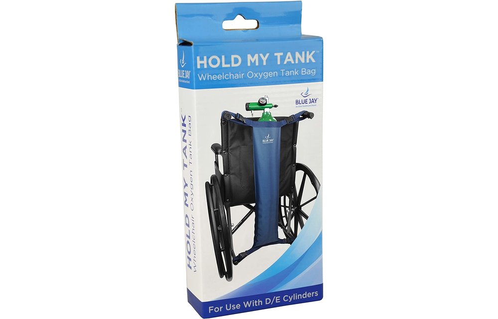 Oxygen Tank Bag/Holder For Wheelchair
