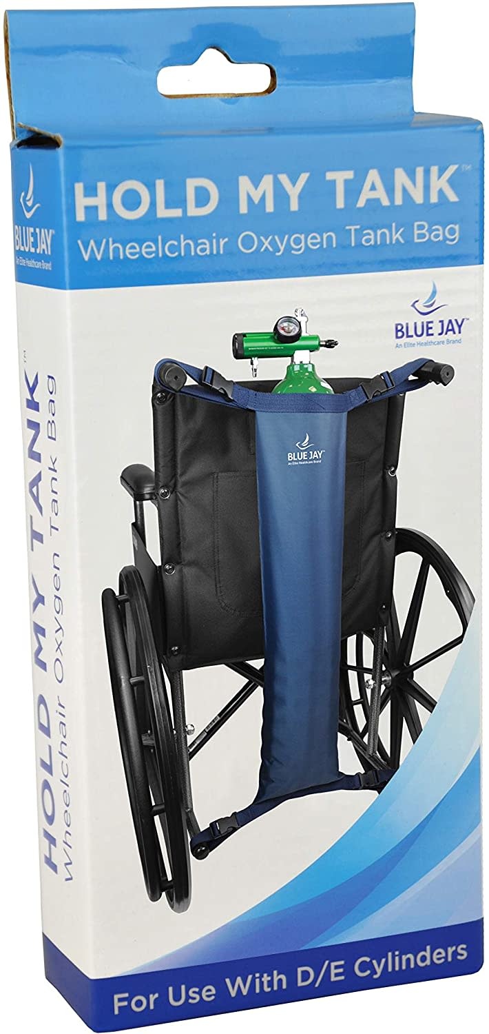 Oxygen Tank Bag/Holder For Wheelchair