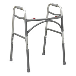 DRV-Drive Medical Drive Adult Heavy Duty Aluminum Standing Walker 500lbs