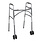 DRV-Drive Medical Drive Bariatric Heavy Duty Aluminum 2-Wheel Walker 600lbs